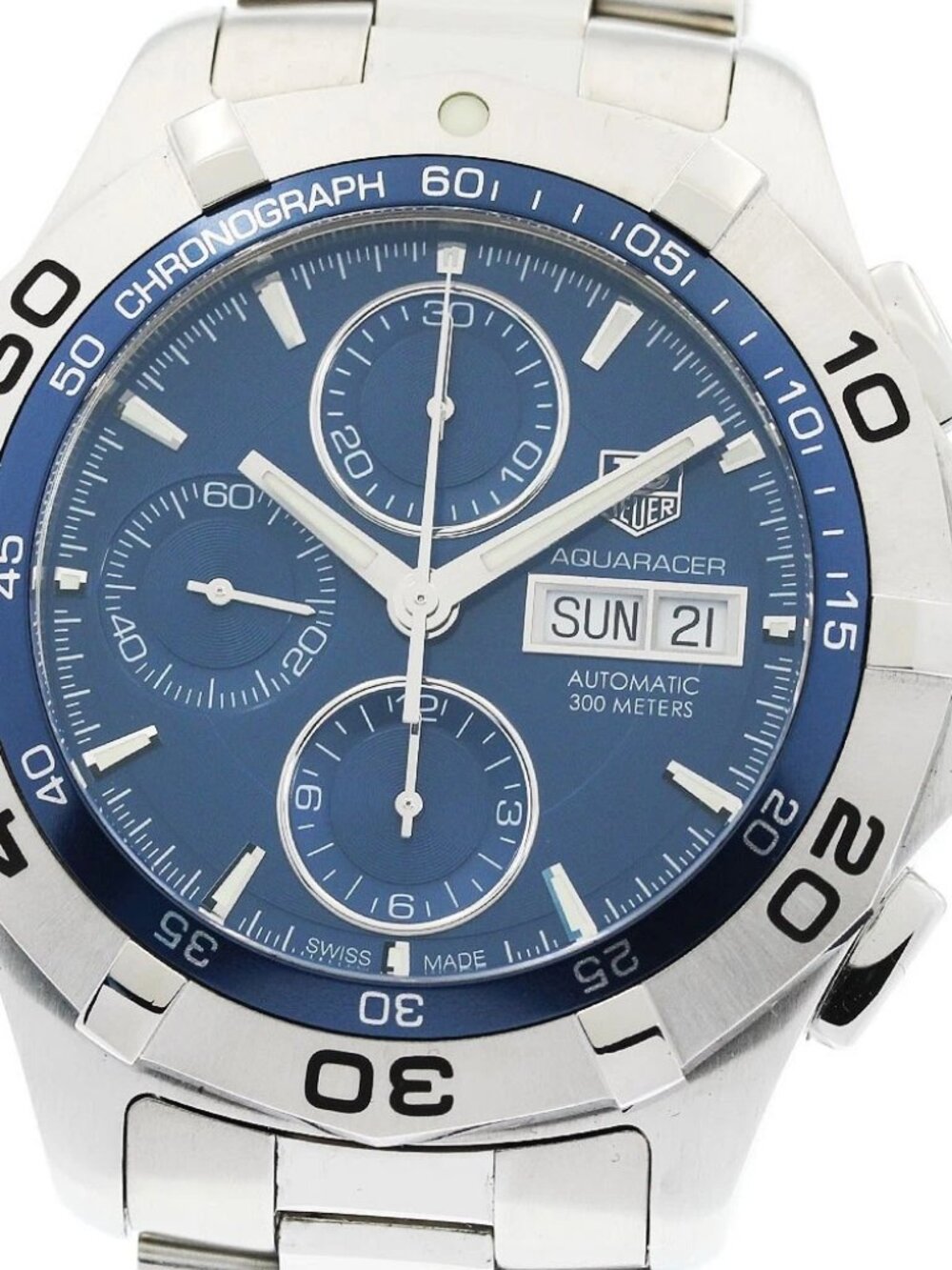 TAG HEUER Aqua racer CAF2012 Chronograph day date Automatic Men's Watch_948264